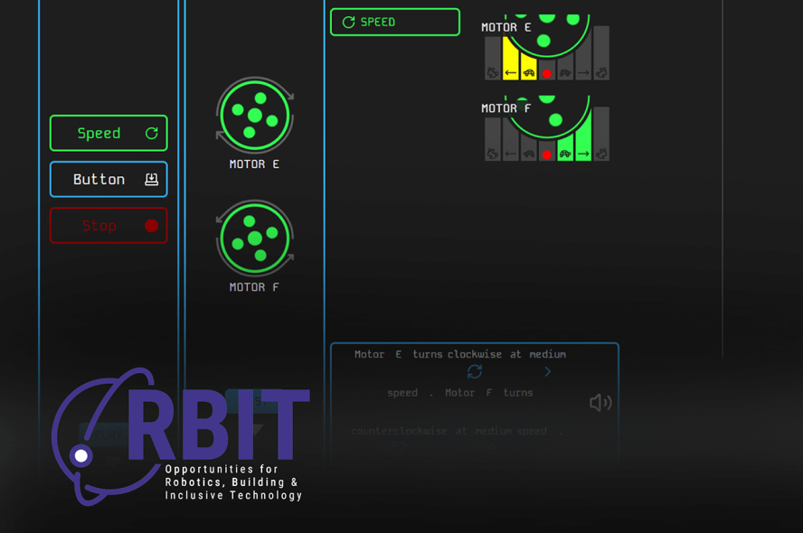 User Interface for a robotics program